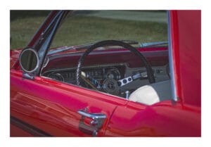 1966 Mustang interior